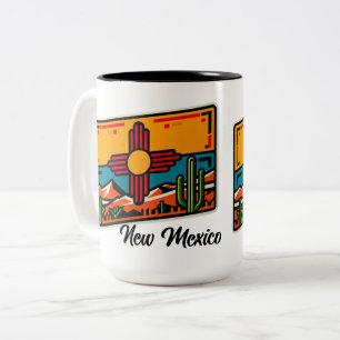 New Mexico Two-Tone Coffee Mug