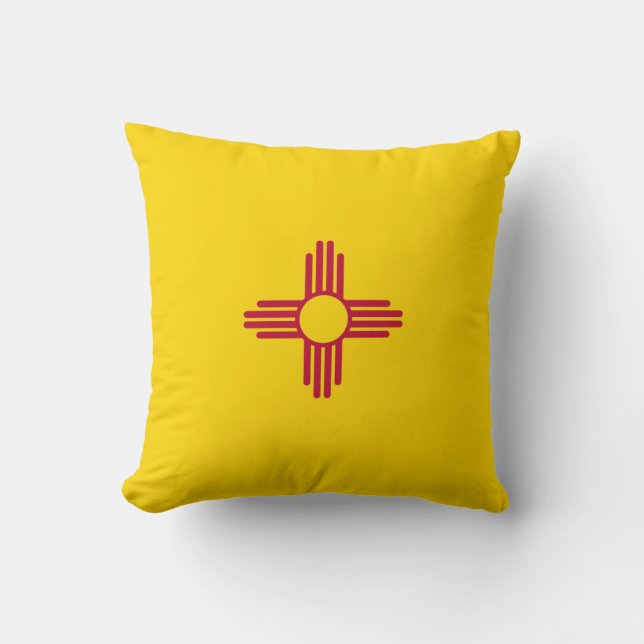 New Mexico (US State) Flag Cushion (Front)
