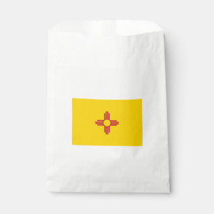 New Mexico (US State) Flag Favour Bag