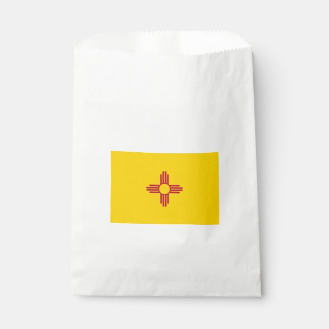 New Mexico (US State) Flag Favour Bag (Front)