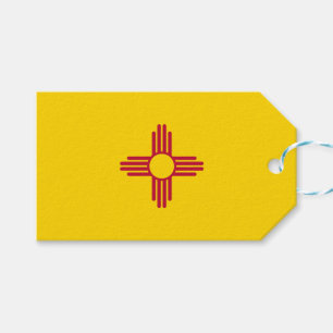 New Mexico (US State) Flag Gift Tags