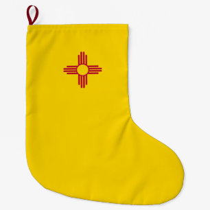 New Mexico (US State) Flag Large Christmas Stocking