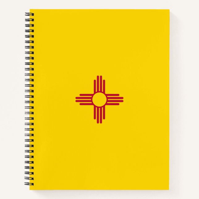 New Mexico (US State) Flag Notebook (Front)