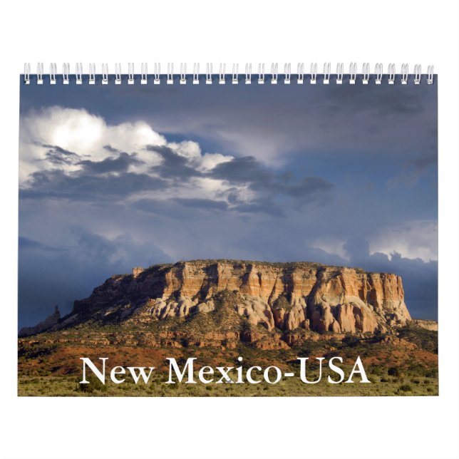 New Mexico-USA Calendar (Cover)