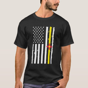 New Mexico Usa Flag Pride Vacation Travel Tourist T-Shirt