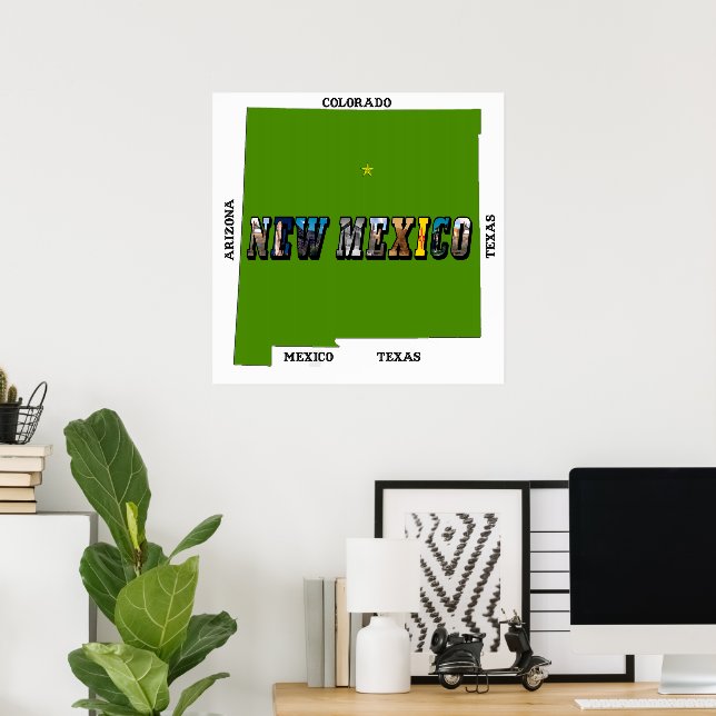 New Mexico, USA Poster (Home Office)