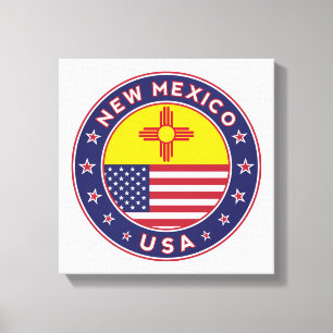 New Mexico, USA States, New Mexico canvas, poster Canvas Print