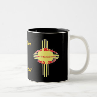 New Mexico - Zia Centennial Celebration Two-Tone Coffee Mug