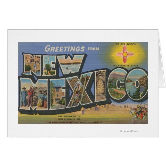 New MexicoLarge Letter ScenesNew Mexico (Front Horizontal)