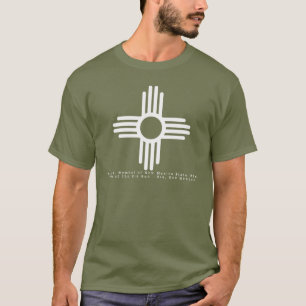 New Mexico's Zia Sun Symbol T-Shirt