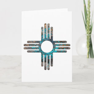 New Mexico's Zia Sun Symbol Talking Canyons, NCard Card