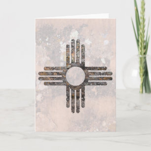 New Mexico's Zia Sun Symbol Talking Canyons, NCard Card