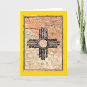 New Mexico's Zia Sun Symbol Talking Canyons, NCard Card