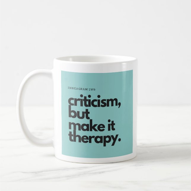 *NEW* Millenneagram 1w9 Wing Mug (Left)