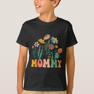 New Mommy Wildflower First Birthday & Baby Sho T-Shirt