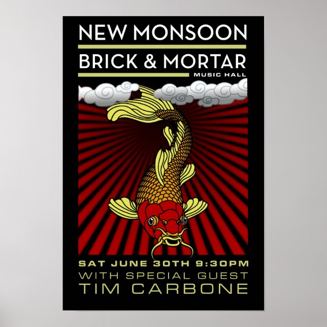 New Monsoon Brick & Mortar 2012 Poster (Front)