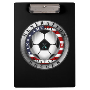 New Montana State Generation X American Soccer Clipboard