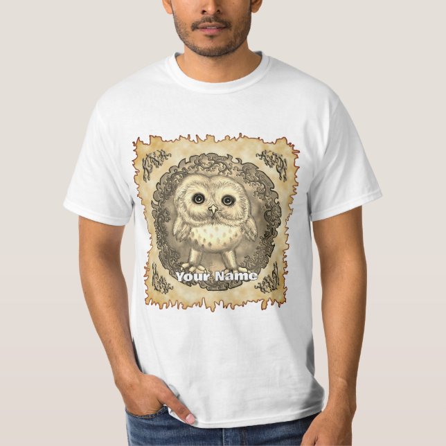 New Moon Baby Owl T-Shirt (Front)