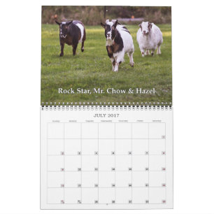 New Moon Farm 2017 Calendar