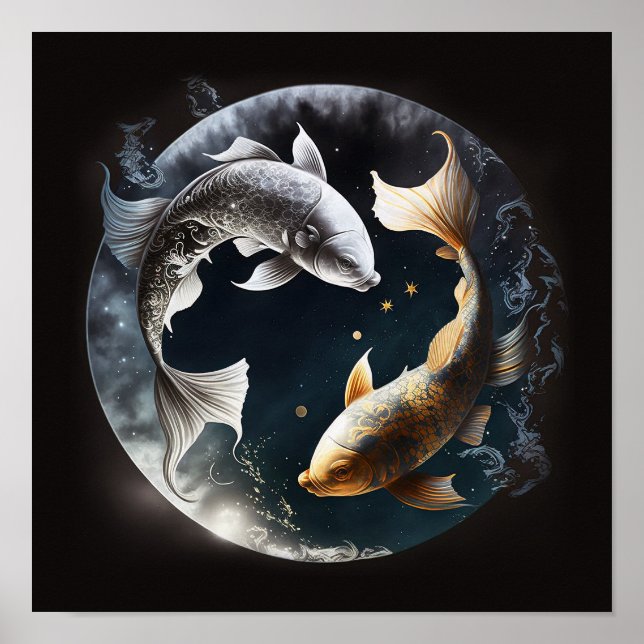 New Moon in Pisces Poster (Front)