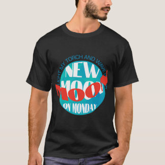 New Moon on Monday Blue Alt T-Shirt