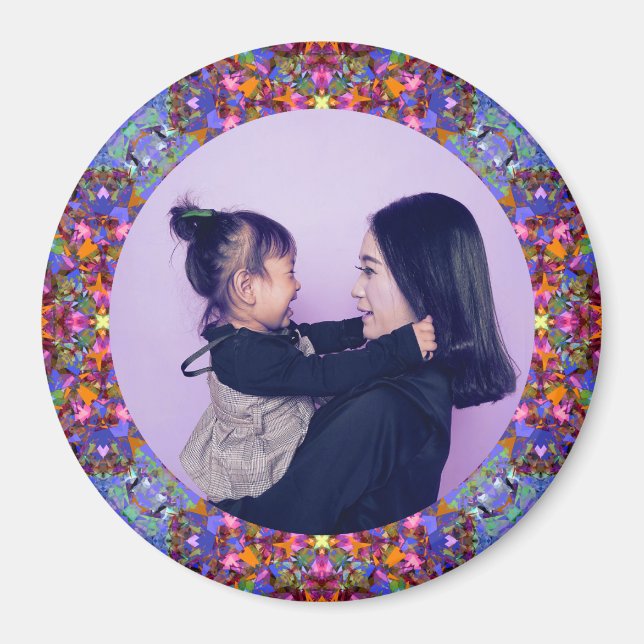 New Mother’s Day Mom Mommy Baby Boy Photo Gift  Magnet (Front)