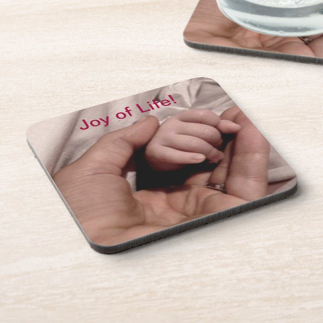 New Mum and Baby - Joy of Life Coaster (Left Side)