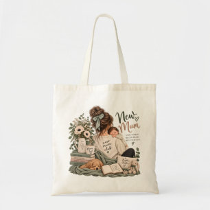 New Mum Club Cosy Motherhood Baby Shower Tote Bag