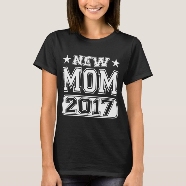 New Mum Crew 2017 Dark T-Shirt (Front)