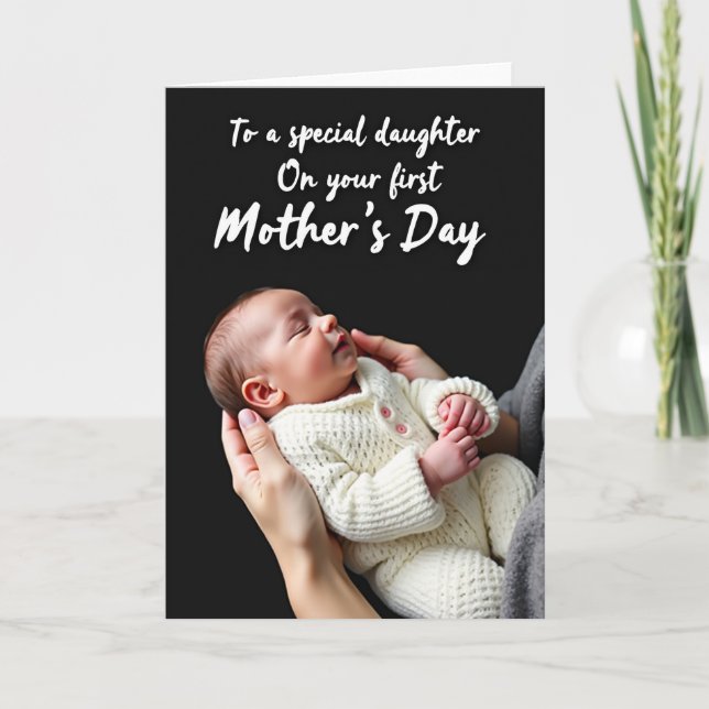 New Mum First Mothers Day Card (Front)