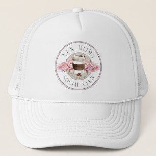 New Mum Humour, Coffee is our only hope  Trucker Hat