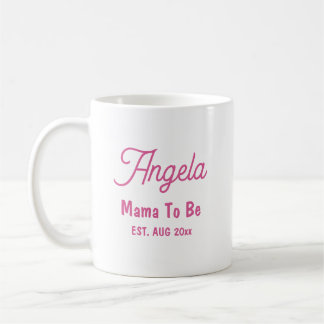 New Mum Mama To Be Custom Coffee Mug