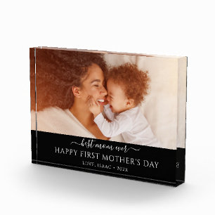 New Mum Mother's Day Personalised Photo Plaque
