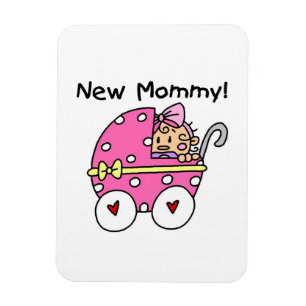 New Mummy Baby Girl Gifts Magnet