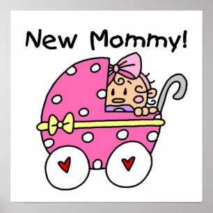 New Mummy Baby Girl Gifts Poster