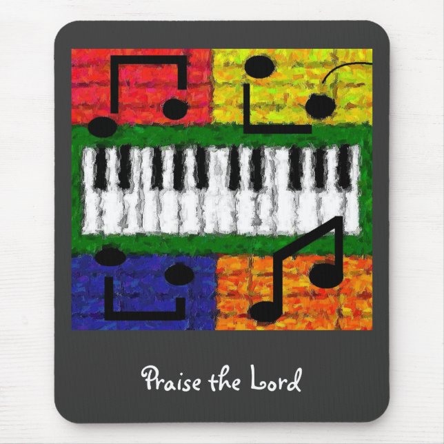 NEW MUSIC MOUSE PAD (Front)
