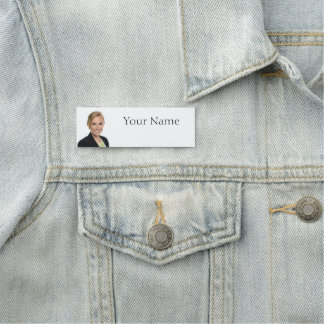 NEW! Name Tag - 3" X 1" Rectangle -