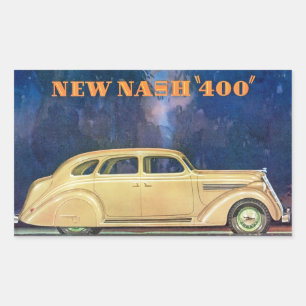 New Nash "400" Rectangular Sticker