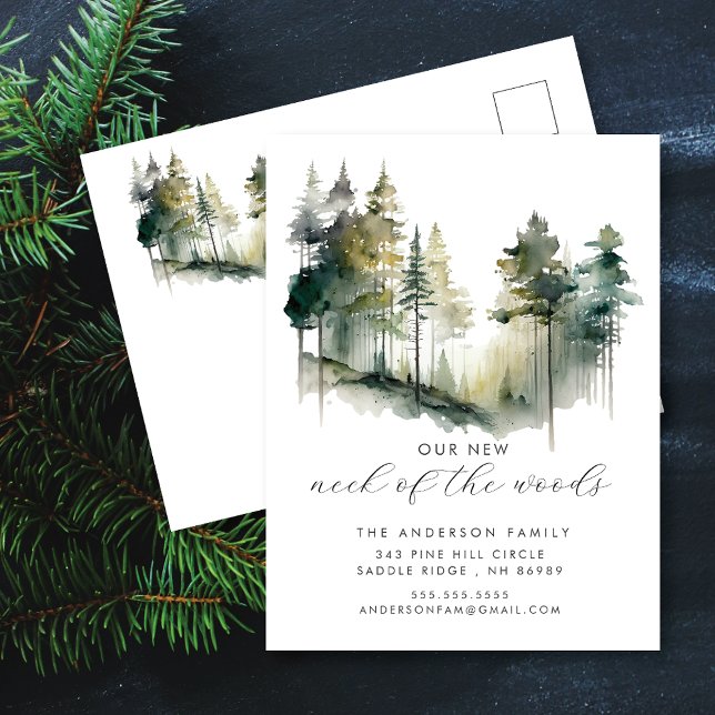 New Neck of the Woods New Address Post Card (Creator Uploaded)