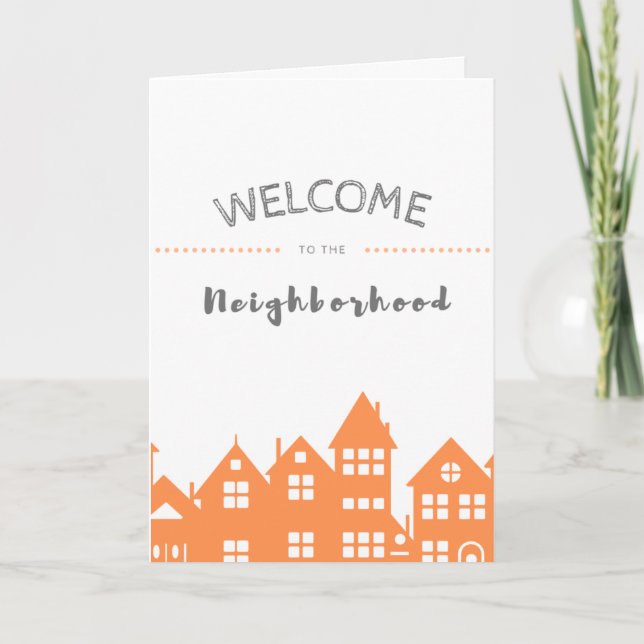 New Neighbour Card (Front)