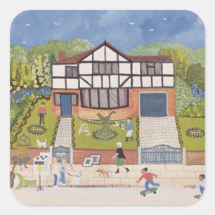 New Neighbourhood Square Sticker