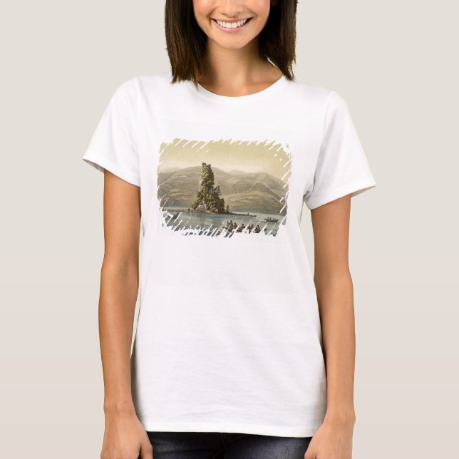 New Norfolk near Vancouver (color engraving) T-Shirt (Front)
