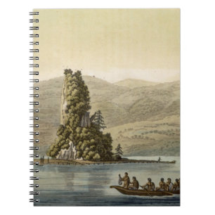 New Norfolk near Vancouver (colour engraving) Notebook