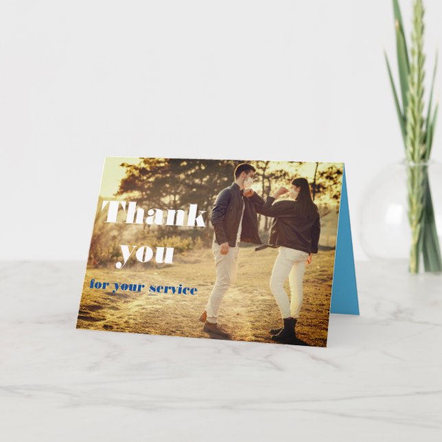New Normal Thank You Card (Front)