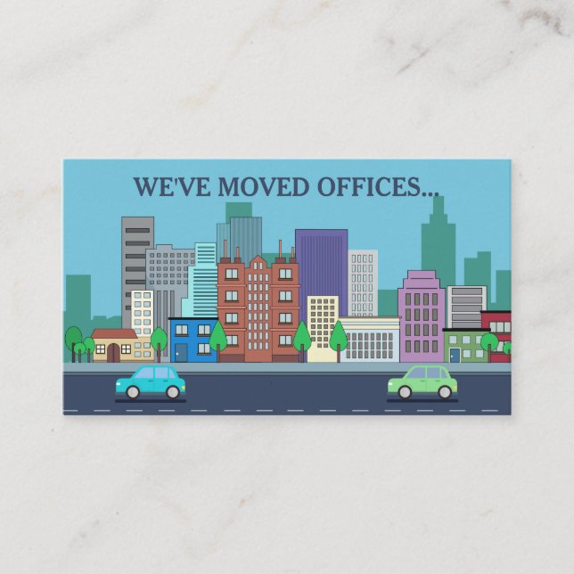 New Office Business Change of Address Insert (Front)