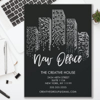 New Office City Moving Announcement