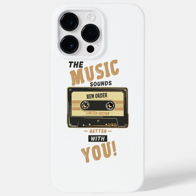 New Order - Cassette Tape Case-Mate iPhone Case (Back)