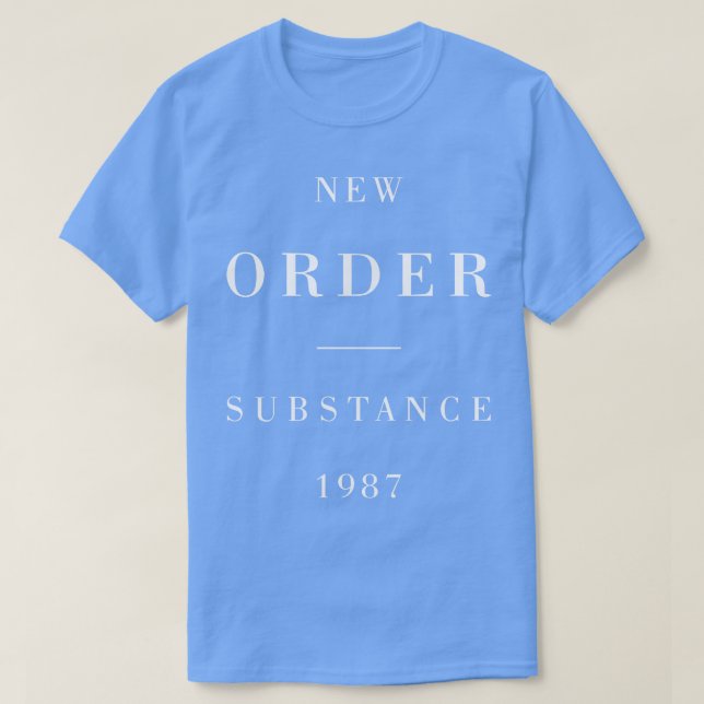 New Order Substance Kids TShirt (Design Front)