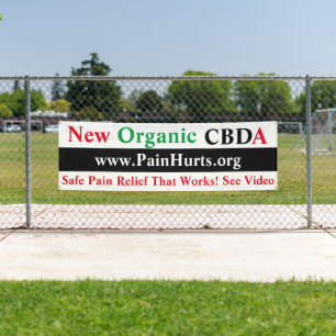 New Organic CBDA Banner