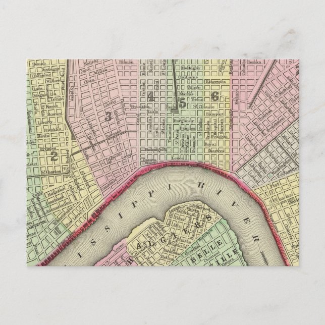 New Orleans 4 Postcard (Front)